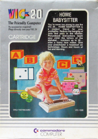 Home Babysitter Vic-20  box art